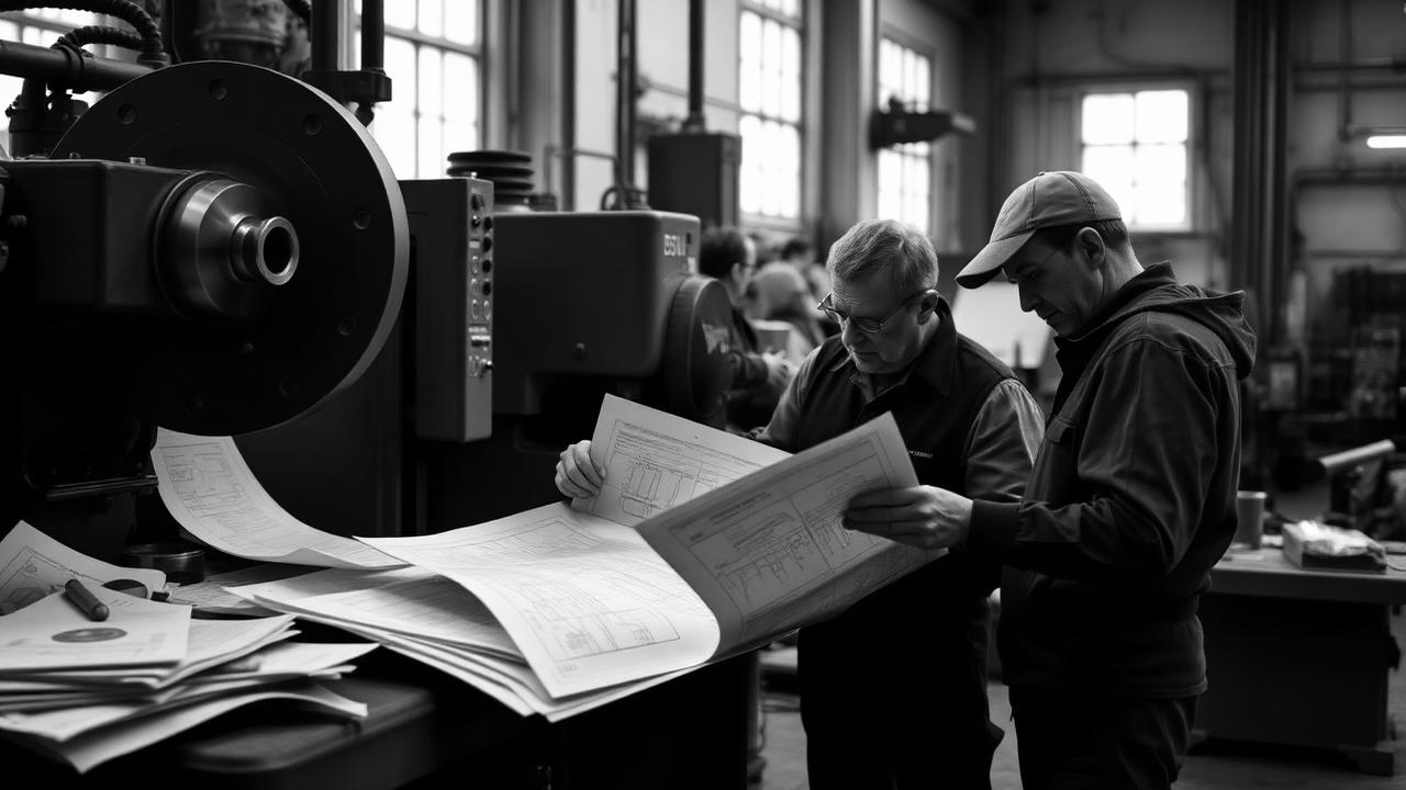 A Mechanical Engineer at work
