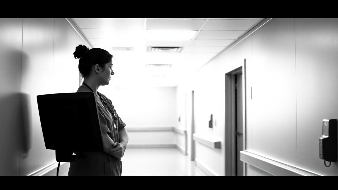 A Registered Nurse at work